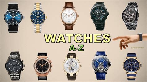 watch makers a-z